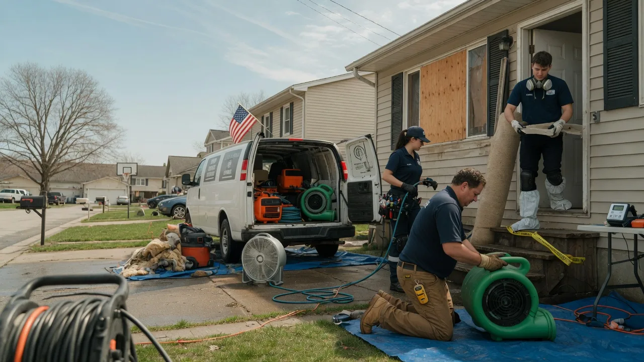 Water Damage Restoration in Follansbee, WV near me